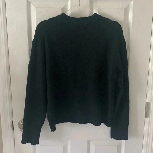 American Eagle oversized black sweater size extra small - Picture 3 of 9